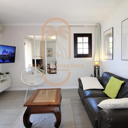 Hyeres-centre Coquet T3 Wifi Parking Clim Salon By Hc * Йер